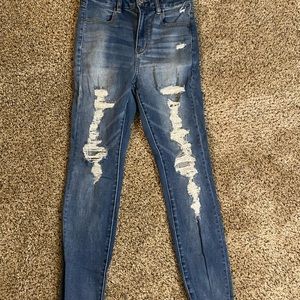 NEW American Eagle Curvy Super Hi-Rise Jegging Size 8
